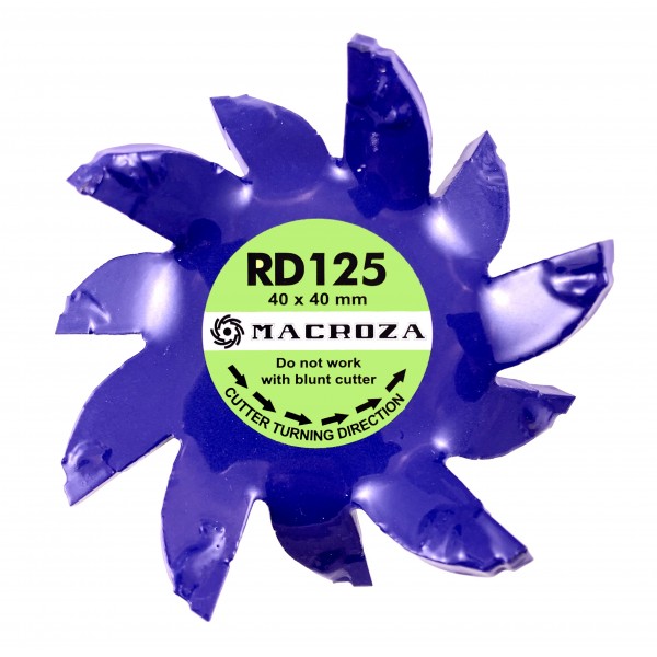 Freza Macroza RD-125 Premium compatibil cu masina de frezat Macroza M95, SC300PRO